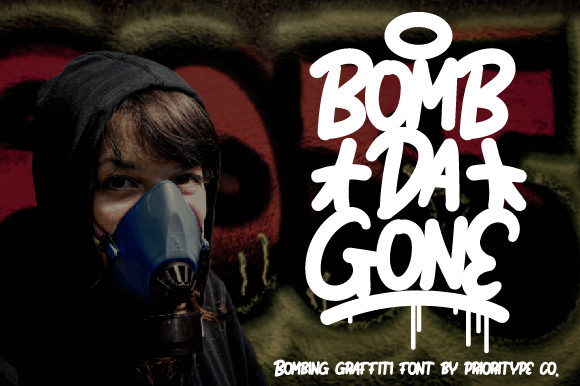 Bomb Da Gone: A Graffiti-Inspired Font for Bold Web Design
