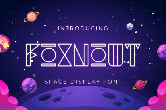 Foxnout: A Futuristic Font for Modern Branding