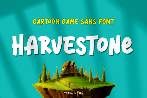 Harvestone: A Playful Display Font for Creative Branding