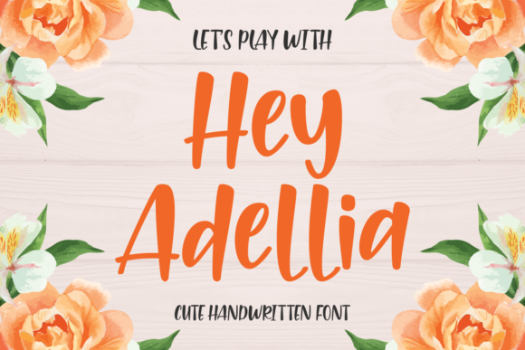 Hey Adellia: A Fresh Display Font for Modern Editorial Design