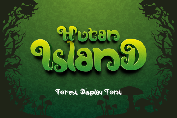 Hutan-Island Font for Web Design