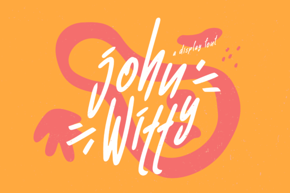 John Witty: A Trendy Display Font for Bold Branding