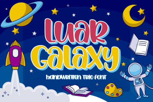 Luar Galaxy: A Trendy Display Font for Web Design