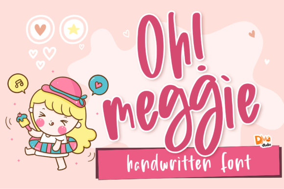 Oh Meggie: A Playful Font for Handmade Creations