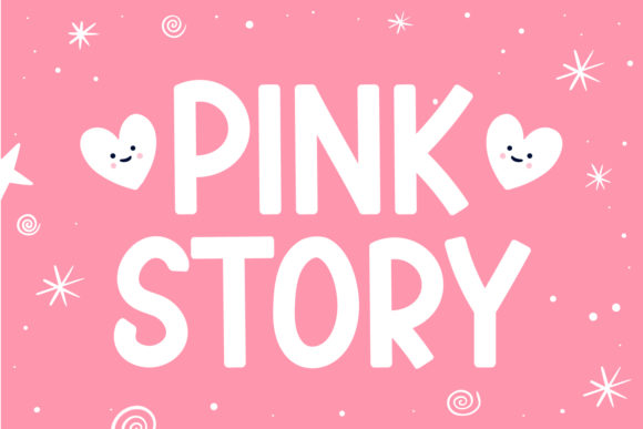 Pink Story Font for Engaging Visual Campaigns