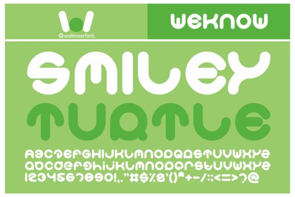 Smiley Turtle: A Modern Display Font for Editorial Design