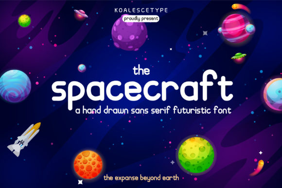 Spacecraft Font for Editorial Design