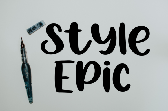 Style Epic: A Friendly Display Font for Web Design